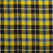 Fabric, Tartan, Wool, Plain Weave, L/W, Cornish Tartan